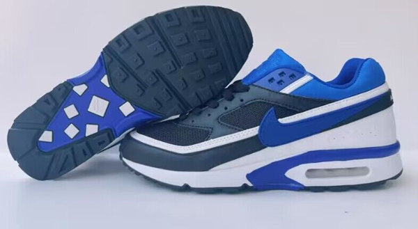 Men's Air Max Black Blue Shoes 073